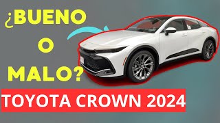 VENTAJAS y DESVENTAJAS Toyota Crown 2024. Que tan bueno es? [ Explicación Completa ]