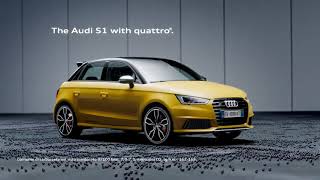 Audi S1. The power of small.