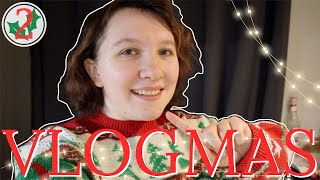 VLOGMAS ✨ || Рождественский свитер и пропавшее отопление ❄️