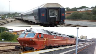 🇳🇴 Bodø Norway SJ Nord passenger trains Trondheim