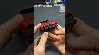 1/24 #scale #vwgolf #mk2 #gti project ⚙️🔴 Black Exterior Details.⚫️ #music #typebeat #handmade