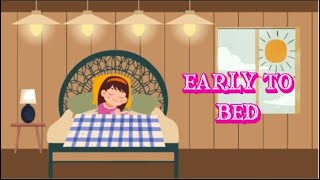 Early to bed | nursery rhymes | kids poems station