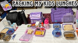 Mom Morning Routine Of Packing My Kids Lunches