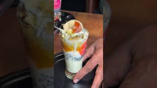 Gulab jamun and  falooda combination epdi irukum nu ninaikaringa #shorts #ytshorts