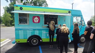 Cupcake Truck, Learning A Fringe Bang, and A Hair Cut | VLOG