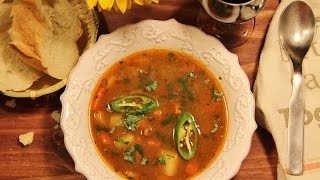 Traditional Hungarian Goulash Soup (Gulyásleves)