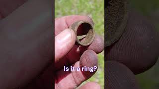 Is it a ring or a copper connecting piece? Diggin' w/ Rob! #short