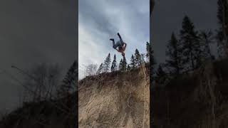 double backflip in the career