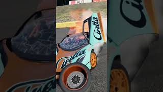 Racing Crashes (6) | BeamNG Drive #shorts