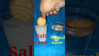 Normal water vs Salt water amazing Hake #experiments #shorts