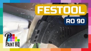 Sanding with the Festool RO 90