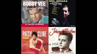 THE 50's 60's UPBEATS (1) -- BOBBY VEE / NEIL SEDAKA / PATSY CLINE /  JOHNNY PRESTON