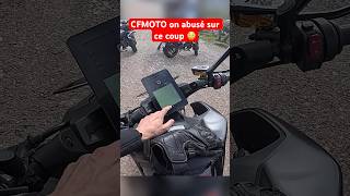 CFMOTO ont abusé sur ce coup ! 😅 #shorts #moto #motard #motovlog #motards #bikelife #cfmoto #800nk