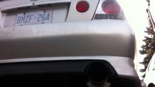 01 LEXUS IS300 HKS DRAGGER 2 CUSTOM Y-PIPE AND CUSTOM B-PIPE K&N FIPK INTAKE