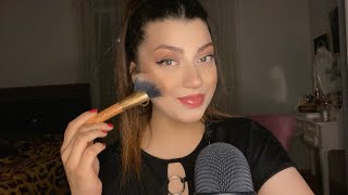 Türkçe ASMR | Makyajını yapıyorum ROLEPLAY 💄