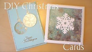 DIY Easy Christmas Cards