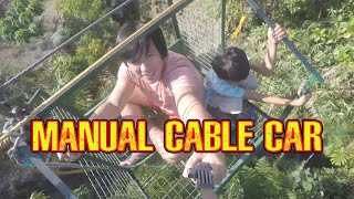 MANUAL CABLE CAR | PLACES TO VISIT IN MARAHAN | FIRST TIME KO SUMAKAY NG MANU-MANONG CABLE CAR.