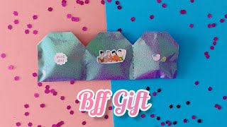 DIY BFF Hediyesi Yapımı / Cute Gift İdeas / Origami Kağıttan Kolay Hediye Fikirleri / BlackPink Gift