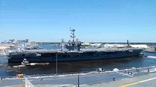 Truman Departs NNSY May 22