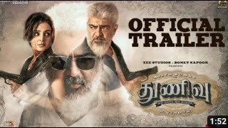 Thunivu Official Trailer Live count | Ajith Kumar | H Vinoth | Zee Studios | Boney Kapoor | Ghibran