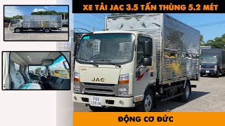 Cập Nhật Giá Tháng 7/2023 Xe Tải Jac N350 Tải 3,5 tấn thùng 5,2 mét | Động Cơ Đức