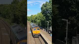 66 light engine Hinckley station