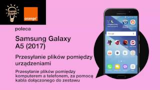 Samsung Galaxy A5 (2017) - Przesyłanie plików pomiędzy urządzeniami za pomocą kabla USB