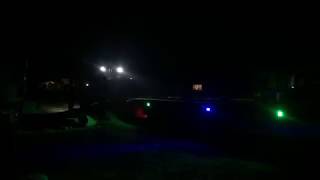 Moving dozer at night!