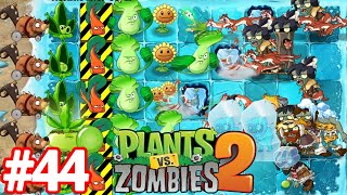 Plants vs. Zombies: Adventure Frostbite Caves Day 21 to 23, PvZ2 Gameplay Walkthrough Part.44