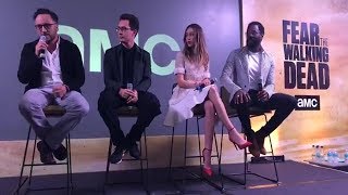 Fear The Walking Dead S3: Press Conference - Alycia Debnam-Carey & Colman Domingo