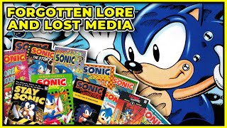 Forgotten LORE and LOST Media - The Sonic Books of the 1990s