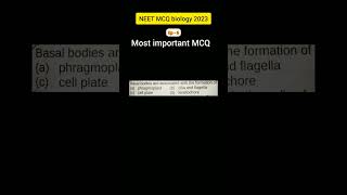 Most Expected Questions of Biology | Most Expected MCQs | NEET Biology 2023 | Ep - 6