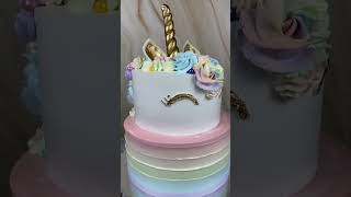 Cake decoreted unicorn Cake #bettyscakecreations #foryou #fypシ #shorts