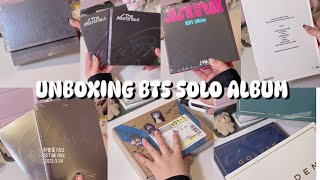 ♡♡UNBOXING ALL BTS MEMBERS SOLO ALBUM  ♡♡