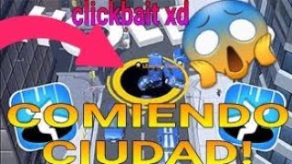 ME COMÓ UNA CIUDAD!! Y NO CREE... Y NO GANÉ! | Hole.Io