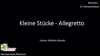 Kleine Stücke - Allegretto - J.-W. Hässler