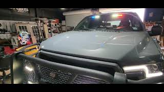 ILMODS - 2019 Ford F150 Feniex Industries Emergency Lights Q3 Fusion Dual Quad RBWA Install, Flood