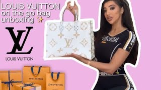 Chloe Khan : LOUIS VUITTON ADDICT UNBOXES LIMITED EDITION “ONTHEGO” BAG .