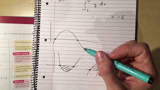 80 Areas Under x axis Chapter 13 section 6 Edexcel Pure AS Level