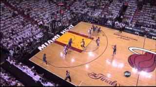 Jason Kidd Alley-Oop to Tyson Chandler for the Dunk on Joel Anthony (6ft.9), NBA Finals, Game 1