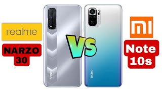 NARZO 30 vs REDMI NOTE 10S Comparison 2021-2022