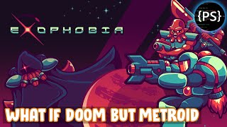 Exploration Based Sci-Fi Retro Shooter | EXOPHOBIA | Gameplay First Look