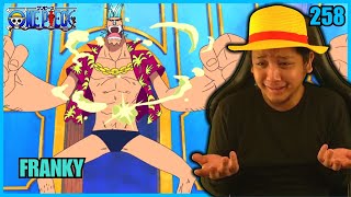 🤖 FRANKY IS A TANK!!! 🤖 | One Piece - Episode 258 | Reaction