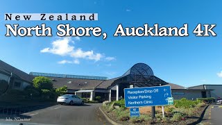 [4K]버켄헤드에서 써든 크로스 병원까지 Drive from Onewa Rd Birkenhead to Southern Cross North Harbour Hospital