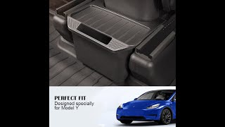 Tesla Model Y Rear Center Console Organizer