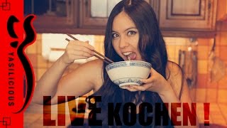 Ankündigung nächster Livestream - Live Kochen mit mir =)