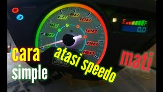 cara memperbaiki speedometer supra x125 || #speedomati#hal_sepele#konsleting