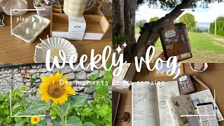 Weekly vlog #1 : papeterie, journaling, haul action et B&M, vie quotidienne