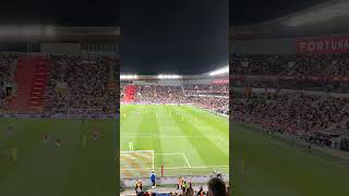 Football. Nations League Czech Republic - Ukraine. The atmosphere at the stadium.