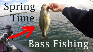 Bass Fishing Lake Anna in the Spring (We Found Spawners!)